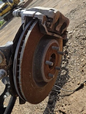 2020-2023 FORD EXPLORER 4X4 FRONT LEFT SIDE SPINDLE KNUCKLE & WHEEL HUB OEM - Image 1 of 4