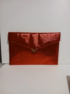 Women's Shirl Miller Red Clutch Purse Handbag Eveningwear  Weddings Prom Holiday - Image 1 of 4