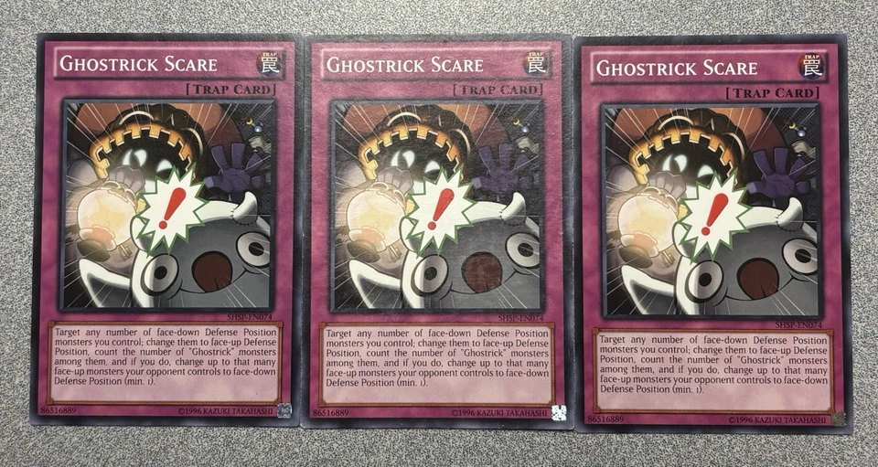 Ghostrick Scare SHSP-EN074 (x3) Common Unlimited Edition NM - Image 1 of 1