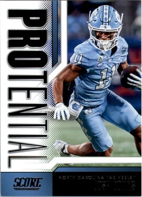 2023 Score Protential #11 Josh Downs - FB - Image 1 of 2