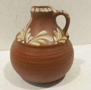 schöne handbemalte vintage Keramik Kanne 903 13 15 - 16cm x 14cm - Bild 1 von 5