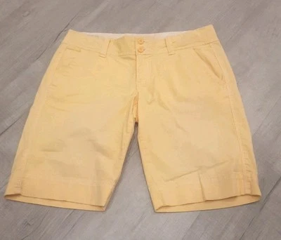 Aeropostale Womens Yellow Shorts,  Has Pockets Size 3/4  - Image 1 of 4