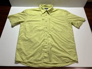 Patagonia Sun Stretch Shirt Plaid Check Fly Fishing Men's Large 54265 - Picture 1 of 9
