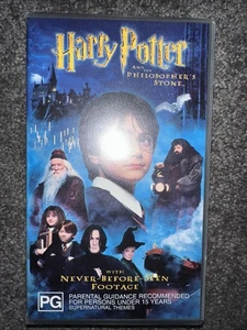 Harry Potter & The Philosophers Stone VHS Movie 2002 147 Minutes - Picture 1 of 10