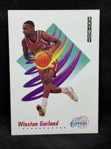 1991-92 SkyBox #123 Winston Garland Los Angeles Clippers TOP - Bild 1 von 2