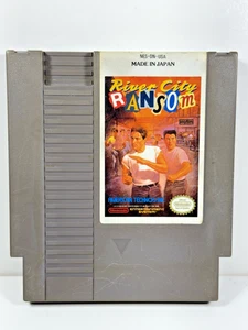 River City Ransom -- NES Nintendo Original Authentic Fun 2 Player Game TESTED - Picture 1 of 4