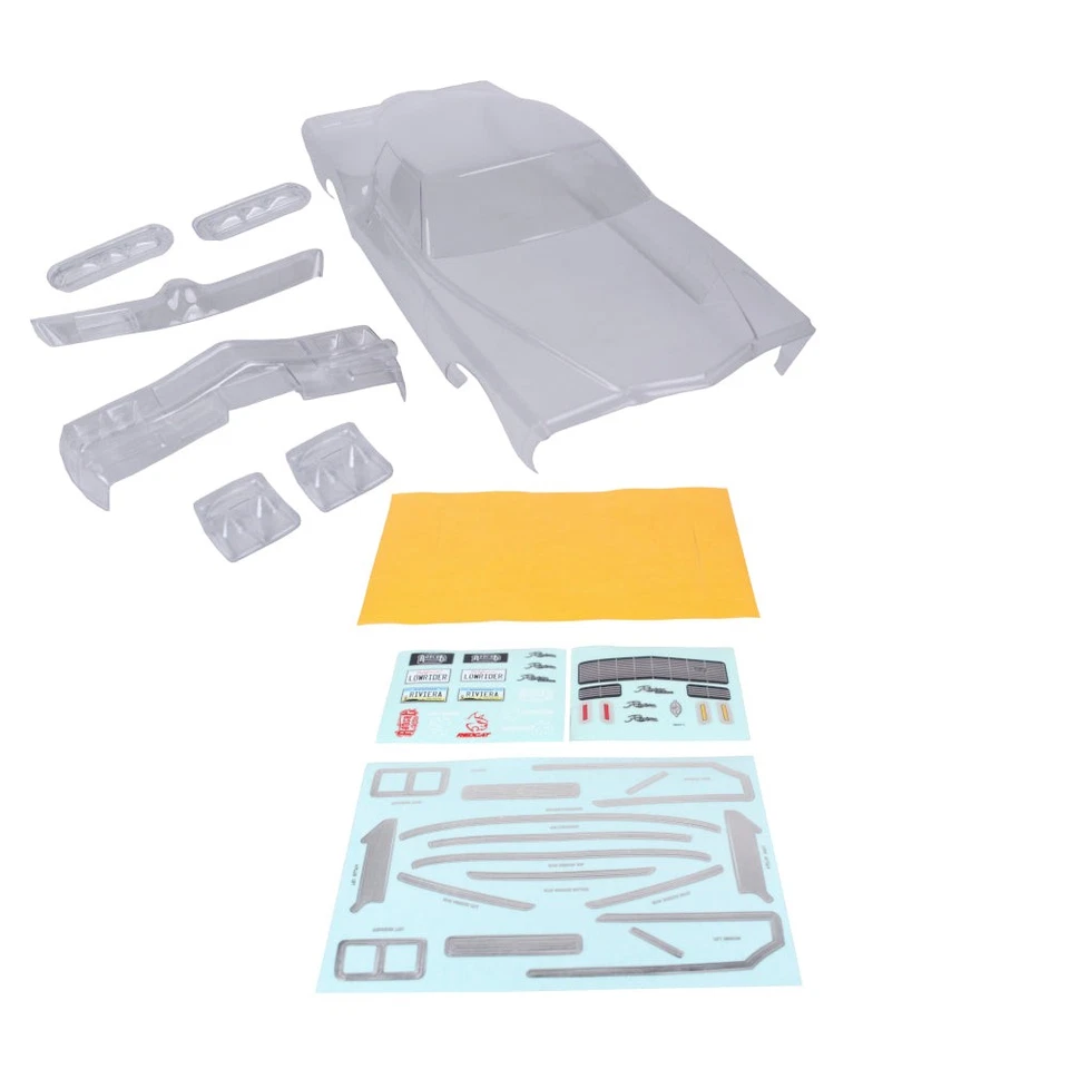 Redcat Racing RER33377 1971 Buick Riviera Pre-Cut Clear Body Set - Image 1 of 1