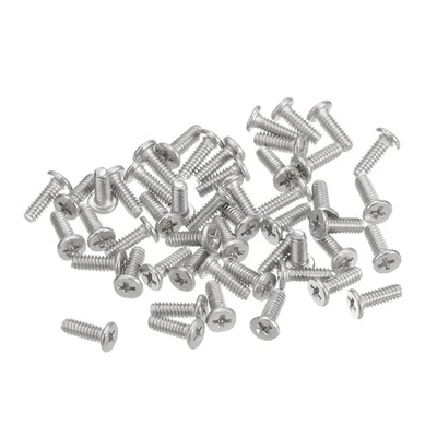 M1.4-0.3 X 4 mm 50pcs Diriger Vis Conduire Vis Matériel Attache pour Meubles - Photo 1/4