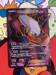 Pokemon TCG - Darkrai EX 118/122 XY BREAKpoint - Full Art Ultra Rare Holo LP - Picture 1 of 8