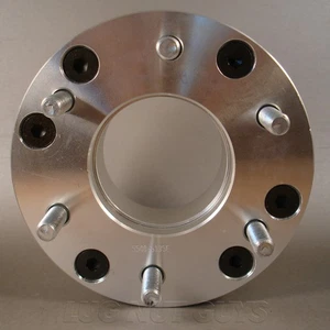 4 Wheel Spacers Adapters Converts 5x4.5 To 6x5.5 2" Thick 5 Lug To 6 Lug - Picture 1 of 4