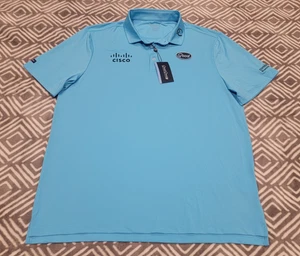 NUEVO CON ETIQUETAS "CISCO" Good Good American Club Golf Polo Hombres XL Shore Corebridge Financial - Imagen 1 de 9