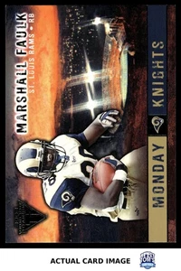 2002 Pacific Titanium #15 MARSHALL FAULK St. Louis Rams HOF EX-NM - Picture 1 of 4