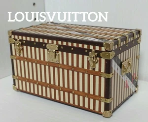 LOUIS VUITTON Novedad Regalo Baúl Joyero Estuche VIP MINI MALLE COURRIER 1888 - Imagen 1 de 19