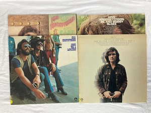 4 Kris Kristofferson Vinyl LPs Silver-Tongued Devil Bobby  VG/VG+ (Play Tested) - Imagen 1 de 22