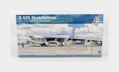 1:72 Italeri Boeing B-52G Airplane Stratofortress Military 1952 Kit IT1451 Model - Immagine 1 di 2
