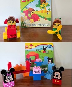 LEGO DUPLO: Let's Go! Vroom! (6760) And Disney Clubhouse Cafe