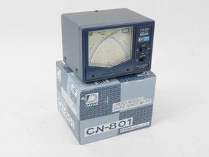Daiwa CN-801 Type-HP HF Ham Radio SWR Power Meter Wattmeter + Box (needs work) - Zdjęcie 1 z 4
