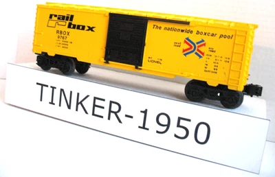 LIONEL 6-9767 RAIL BOX CAR LN/C8 # 767 - Image 1 of 4