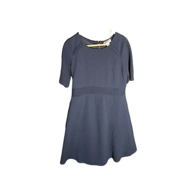Motherhood Maternity Navy Blue Short Sleeve Dress Size Medium - Image 1 of 3