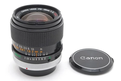 【N COMO NUEVO+++】Canon FD 28mm f/2 S.S.C. Lente gran angular SSC Foto 1 de 4