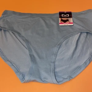NEW! MAIDENFORM TURQUOISE SEAMLESS HIPSTER PANTIES / Size 9 / 2 XL - Picture 1 of 4