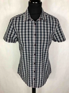 Liu Jo Jeans Men's Cotton Plaid Shirt Size L - 50 - Picture 1 of 6