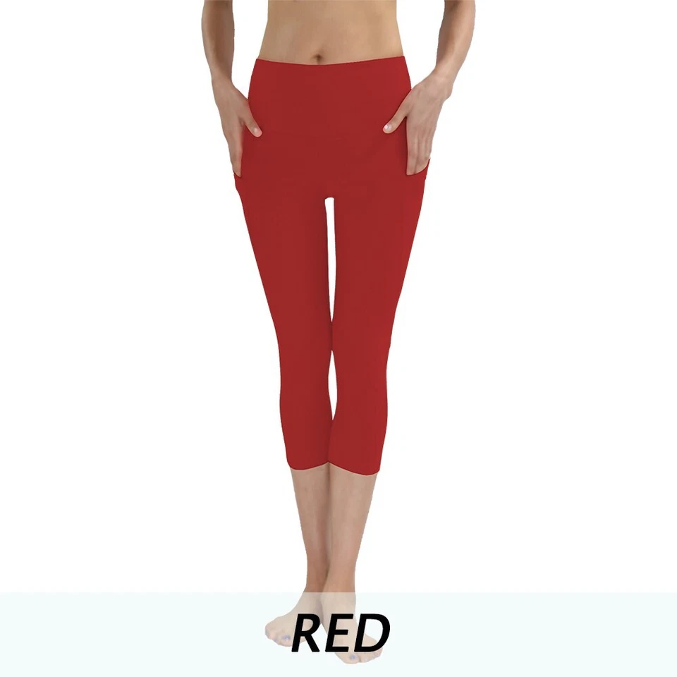 Leggings femininas Private Island Hawaii capri bolso maiô proteção contra erupções cutâneas - Imagem 1 de 4