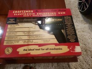 Rare "New" 1958 Sears Craftsman 250 Watt Soldering Gun 