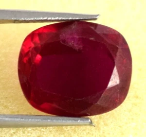 Natürlicher rosa Malaya Granat 8,65 ct Kissen Edelstein zertifiziert B73370 Neuware - Bild 1 von 8