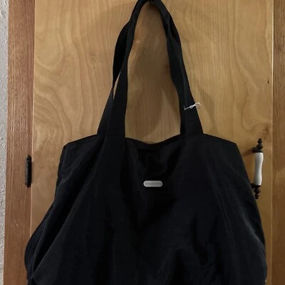 Chico’s Nora Travel Bag Satchel Black Nylon - Image 1 of 4