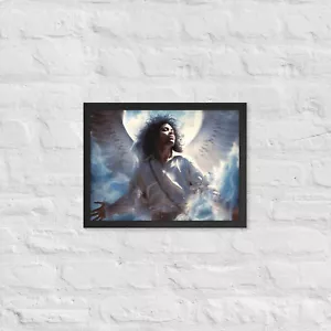 Framed matte paper poster of Michael Jackson Immortal - Picture 1 of 3