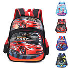 Kids Boys Backpacks Batman Cars Superhero Travel Schoolbags Book Bags Rucksacks↑