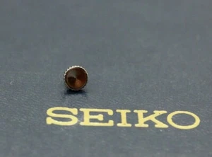 NEW Crown for Seiko Chron POGUE 6139 - 6002, 6117-6400 6119-6400 World time - Picture 1 of 5