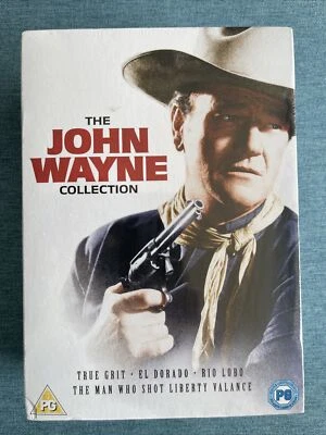 The John Wayne Collection DVD (2010) cert PG 4 discs New and Sealed - Image 1 of 2