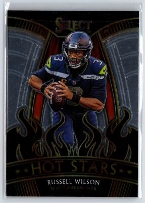 2020 Panini Select #HS18 Russell Wilson Hot Stars - Image 1 of 2