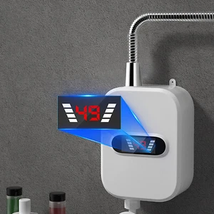 3.5kW 220V Elektrisch Warmwasser Durchlauferhitzer Mit Bad Dusche Kit Badezimmer - Bild 1 von 20