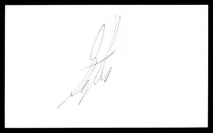 GARY DOTTER Signed Authentic AUTO Index Card TWINS - Picture 1 of 2