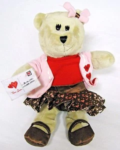 Starbucks Bearista Bear Valentines Day Plush True Love Girl Teddy 102 Ed. 2011 - Picture 1 of 8