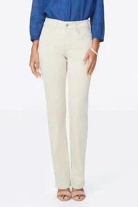 NYDJ Not Your Daughters Jeans NEW Feather Tan Straight Leg Lift & Tuck NEW 16P - Picture 1 of 7