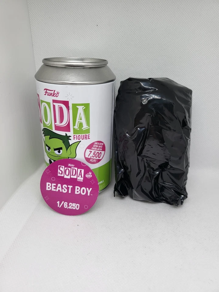 Funko Soda Common Beast Boy 1/6.250 Teen Titans Go!  Foto 1 de 1