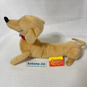 Curioso George Hundley Muñeca de Peluche Lindo Perro Dachshund de JAPÓN - Imagen 1 de 7