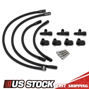 Stainless Steel Complete Coolant Crossover Steam Vent Kit For LS1 LS2 LS AN4 LS3 - Picture 1 of 11