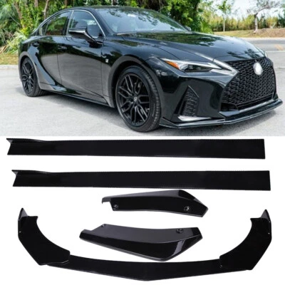 Alerón divisor de labios para parachoques delantero y trasero + kits de carrocería de faldón lateral para Lexus ES300 Foto 1 de 4