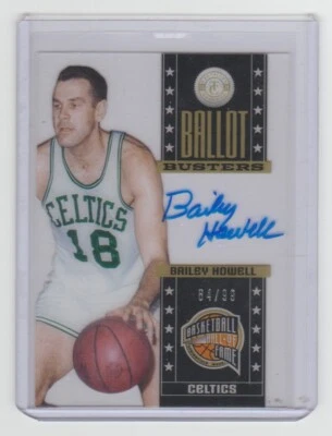 Bailey Howell 2013-14 Totally Certified Ballot Busters Autograph SP AUTO /99 HOF - Image 1 of 2