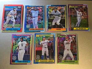 2025 Topps Chrome Silver Pack Mojo Refractors Stars Pick Your Card - Picture 1 of 2