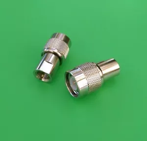 (2 PIEZAS) conector macho a macho TNC - vendedor de EE. UU. - Imagen 1 de 2