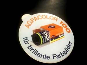 Aufkleber / Sticker + AGFA ++ Color + für brillante Farbbilder + Belgien - Bild 1 von 1