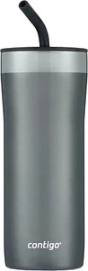 Contigo 24 oz. Vaso de acero inoxidable aislado al vacío Streeterville con pajita - Imagen 1 de 7