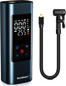 Tire Inflator Portable Air Compressor: Cordless Air Pump for Car Tires 150PSI - - Picture 1 of 7