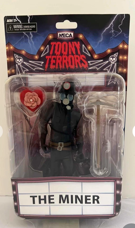 TOONY TERRORS My Bloody Valentine THE MINER Action Figure NECA Reel Toys